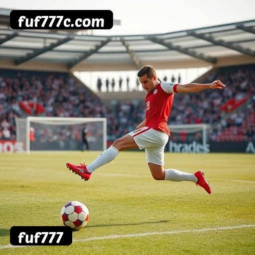 App fuf777 para iOS e Android — interface mobile, login biométrico e PIX integrado